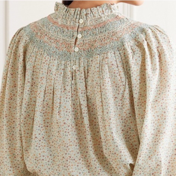 SOLD Doen Amoret blouse California wildflower - M - Picture 2 of 6